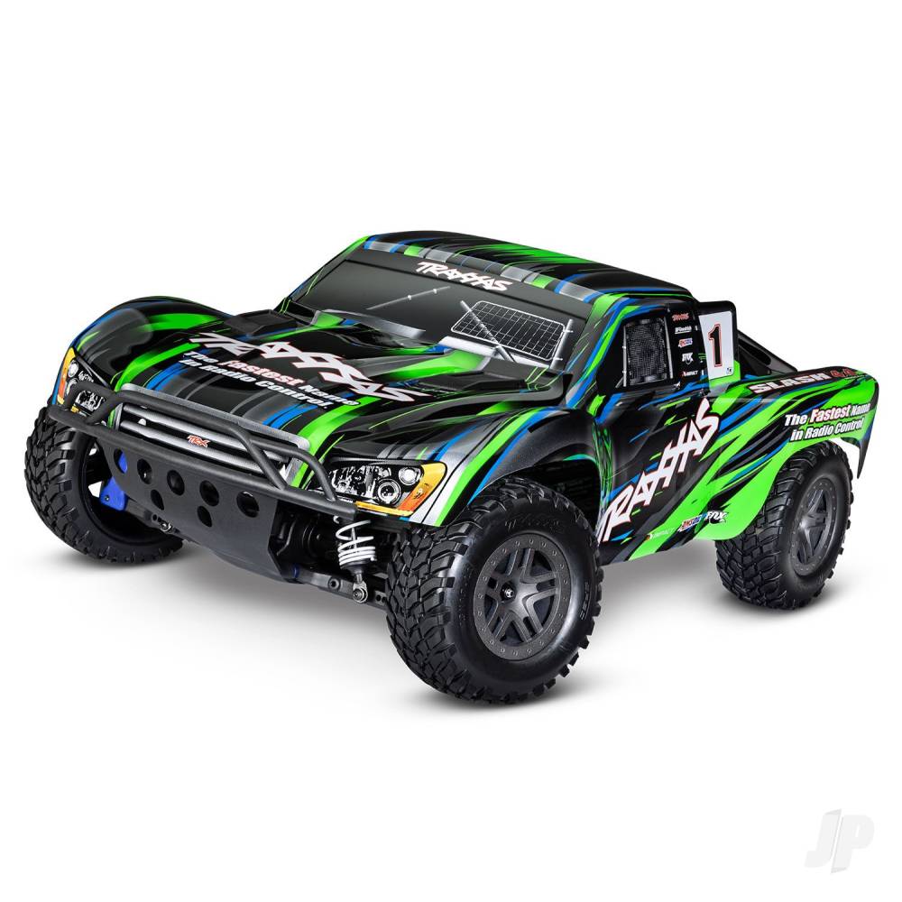 Traxxas Slash 4X4 BL-2S 1:10 4WD RTR Brushless Electric Short Course Truck - TRX68154-4-GRN Main