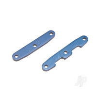 Traxxas Bulkhead tie bars, Front & Rear, aluminium (Blue-anodised) TRX6823