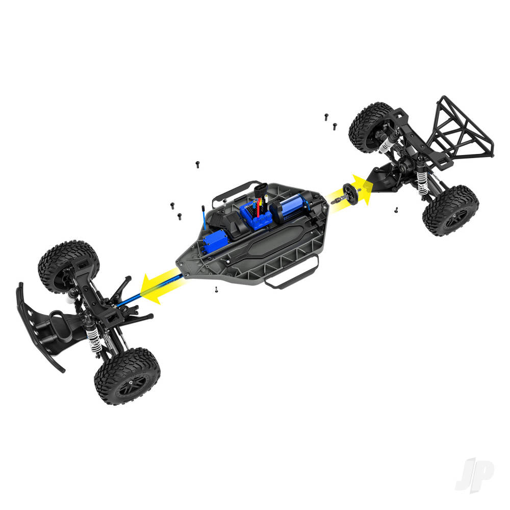 Traxxas Slash 4X4 VXL 1:10 4WD RTR Brushless Electric Short Course Truck,  - TRX68286-4-FOX 13