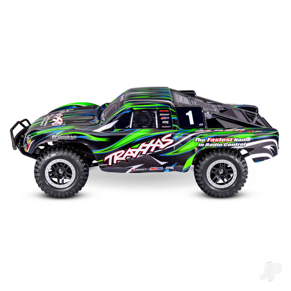 Traxxas Slash VXL 1:10 4X4 RTR Short Course Truck, Green (TRX68386-4-GRN)