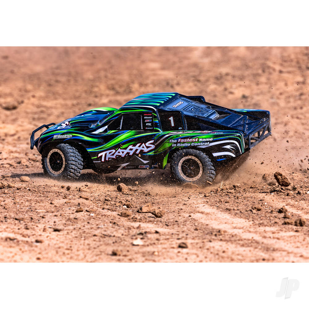 Traxxas Slash VXL 1:10 4X4 RTR Short Course Truck, Green (TRX68386-4-GRN)