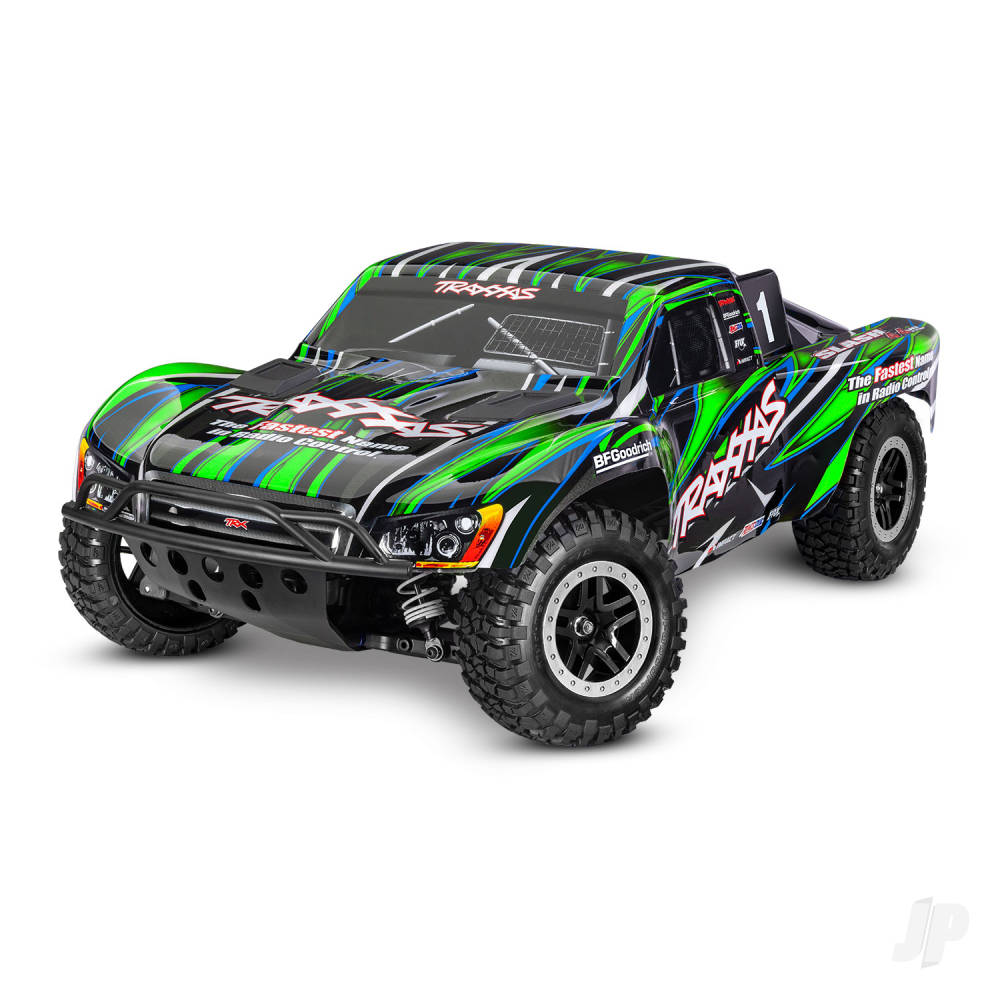 Traxxas Slash VXL 1:10 4X4 RTR Short Course Truck, Green (TRX68386-4-GRN)