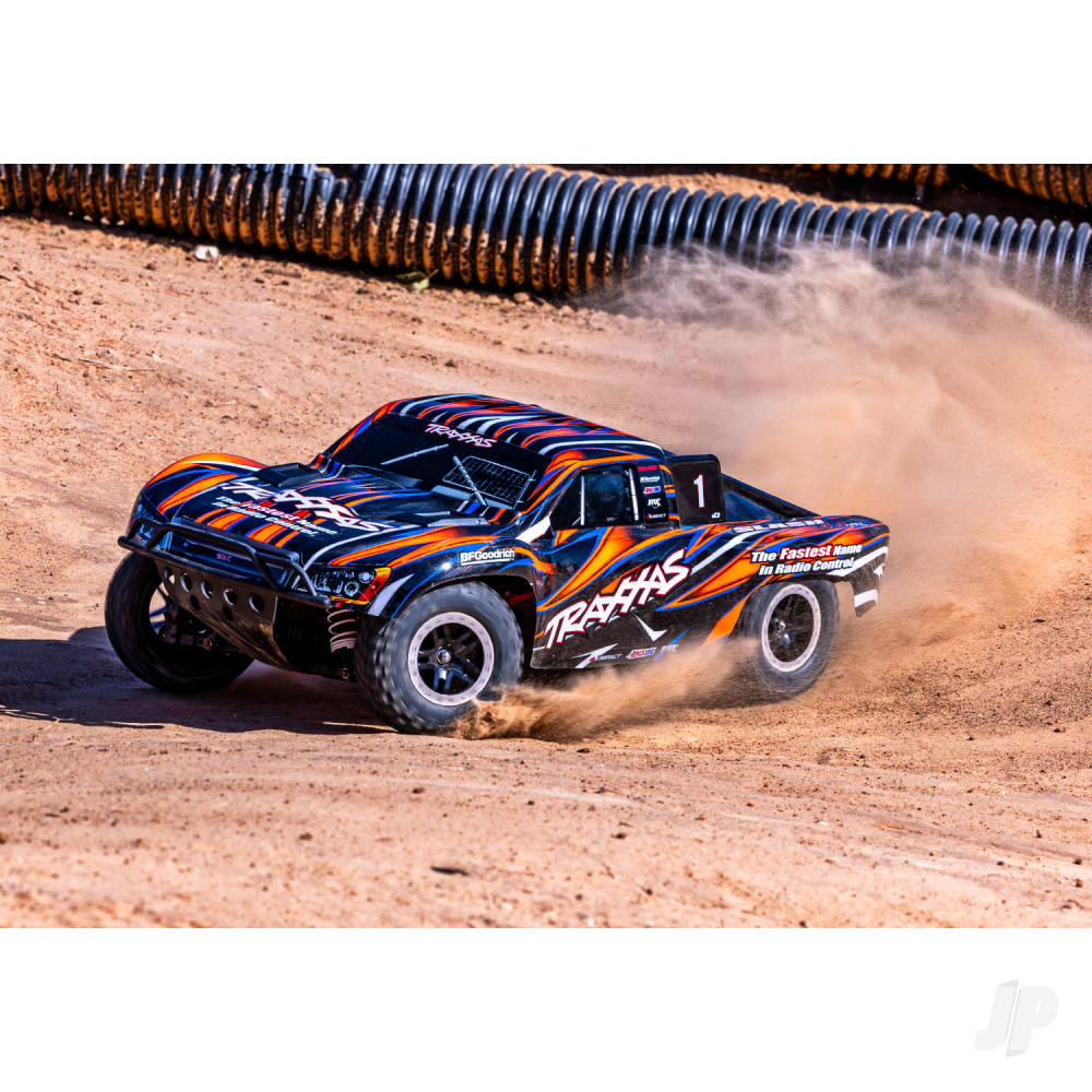 Traxxas Slash VXL 1:10 4X4 RTR Short Course Truck, Orange (TRX68386-4-ORNG)