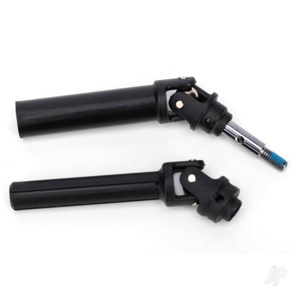 Traxxas Driveshaft assembly, Front, heavy duty (1pc) (left or right) (fully assembled, ready to install) / screw pin (1pc) TRX6851X