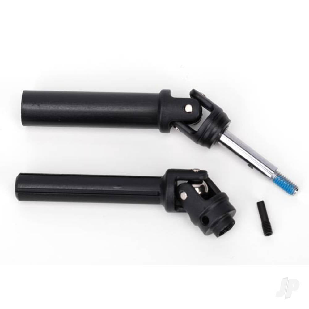 Traxxas Driveshaft assembly, Rear, heavy duty (1pc) (left or right) (fully assembled, ready to install) / screw pin (1pc) TRX6852X