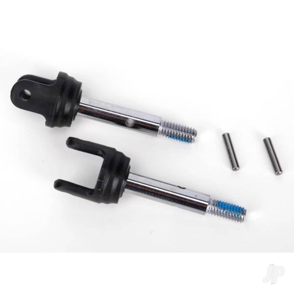 Traxxas Stub axles, Rear, heavy duty (2 pcs) / pins (2 pcs) TRX6853X