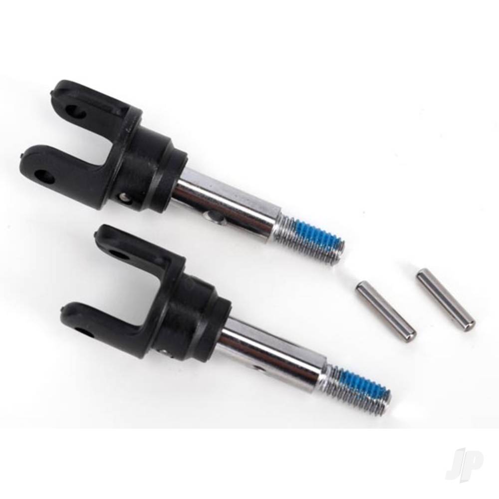 Traxxas Stub axles, Front, heavy duty (2 pcs) / yokes (2 pcs) / pins (4 pcs) TRX6854X