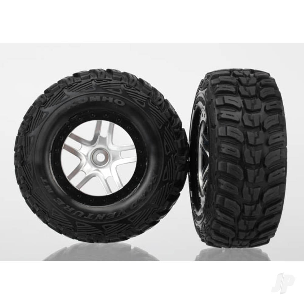 Traxxas Tyres and Wheels, Assembled Glued Kumho Tyres (2 pcs) TRX6874R