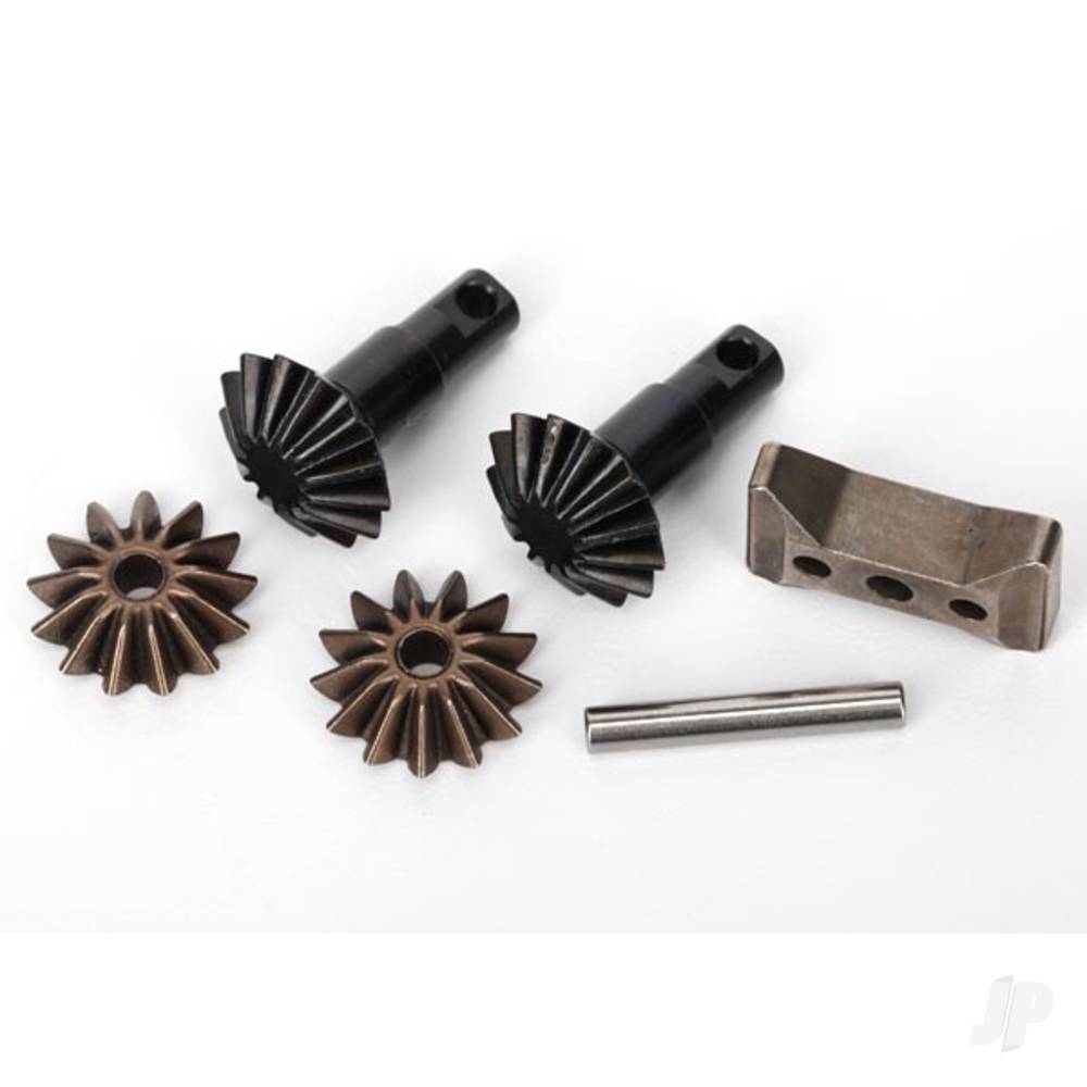 Traxxas Gear Set, Differential (output gears (2 pcs) / spider gears (2 pcs) / spider gear shaft, carrier support) TRX6882X