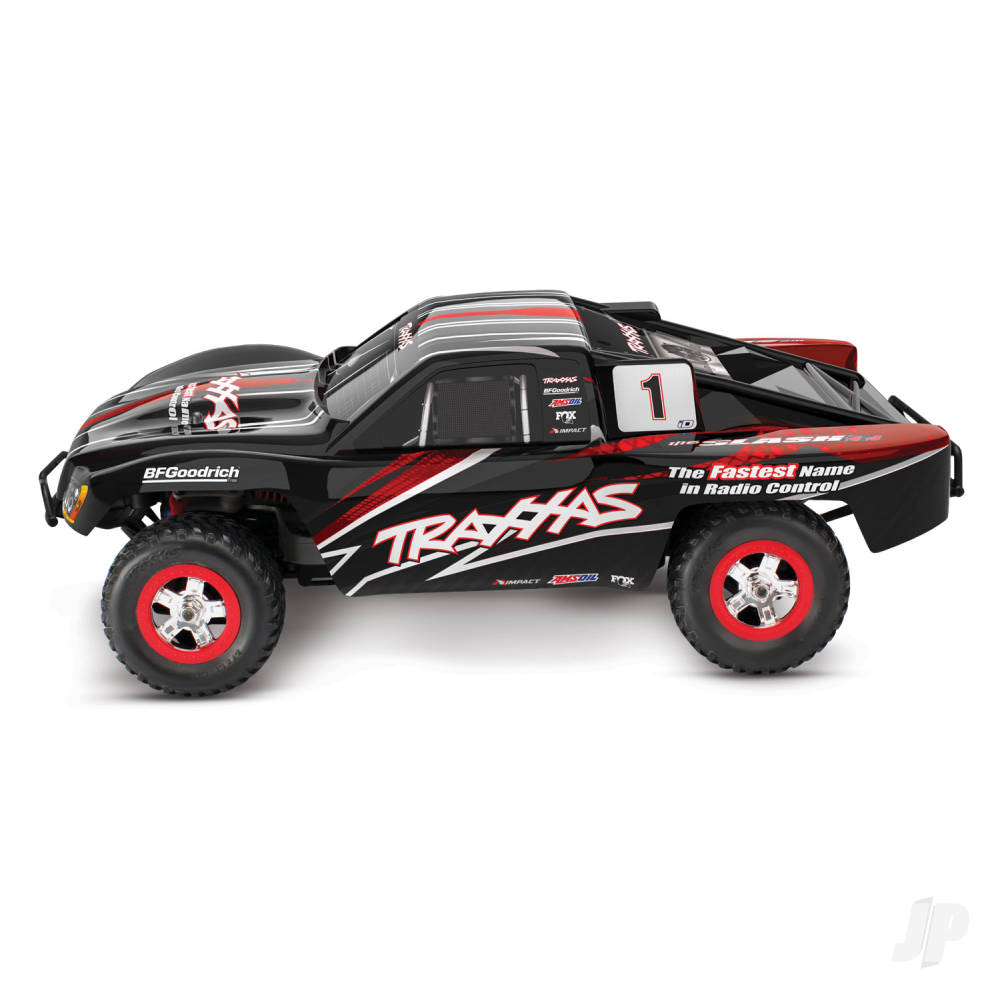 Traxxas Slash 1:16 4X4 RTR Electric Short Course Truck ( +TQ 2-ch, XL-2.5, - TRX70054-8-BLK 1