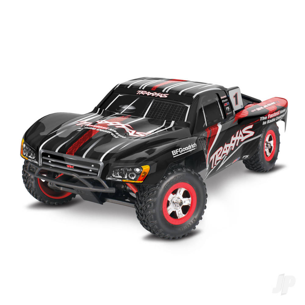 Traxxas Slash 1:16 4X4 RTR Electric Short Course Truck ( +TQ 2-ch, XL-2.5, - TRX70054-8-BLK Main