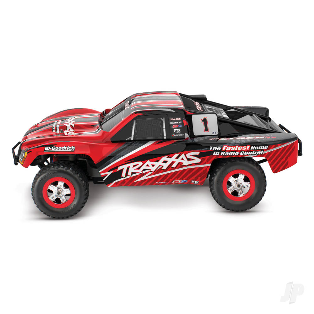 Traxxas Slash 1:16 4X4 RTR Electric Short Course Truck ( +TQ 2-ch, XL-2.5, - TRX70054-8-RED 1