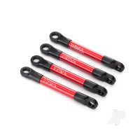 Traxxas Push rods, aluminium (Red-anodised) (4 pcs) (assembled with rod ends) TRX7018X