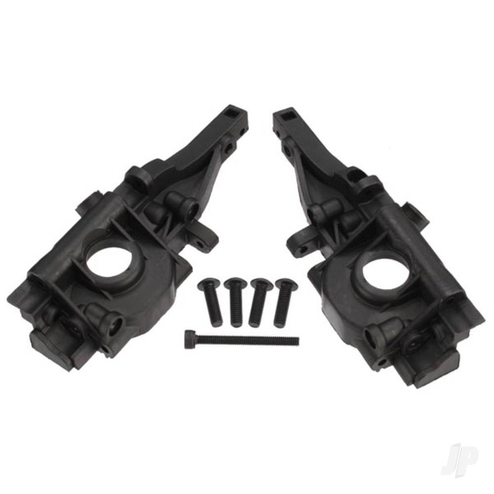 Traxxas Bulkhead, Rear (left & right halves) / 3x10mm BCS (4 pcs) TRX7029X
