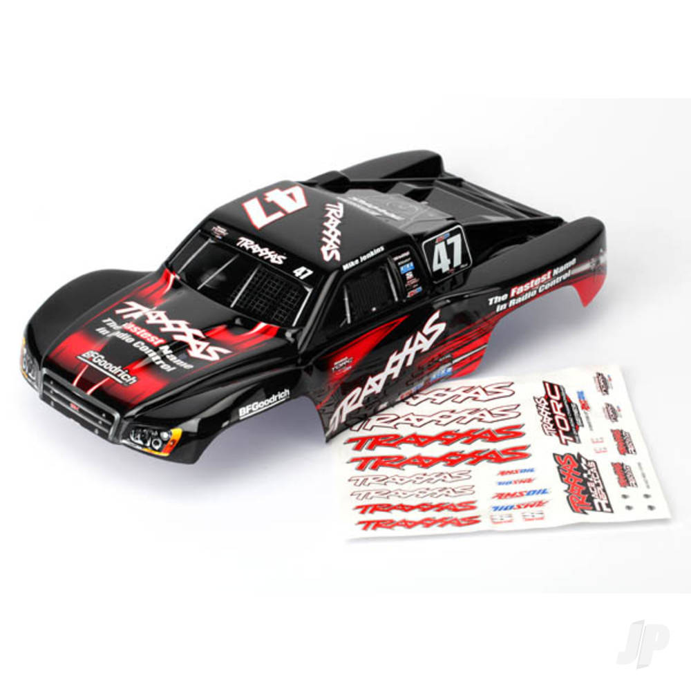 Traxxas Body, Mike Jenkins #47, 1:16 Slash (painted, decals applied) TRX7085