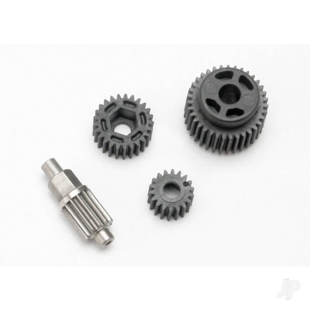Traxxas Gear Set, transmission (includes 18T, 25T input gears, 13T idler gear (Steel), 35T output M3x13.75 screw pin) TRX7093