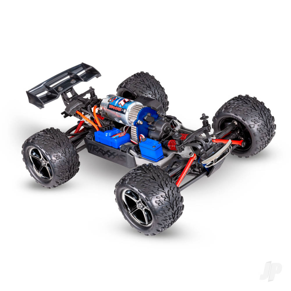 Traxxas E-Revo 1:16 4X4 Monster Truck, Blue (+ TQ 2-ch, XL-2.5, Titan 550, - TRX71054-8-BLUE 7