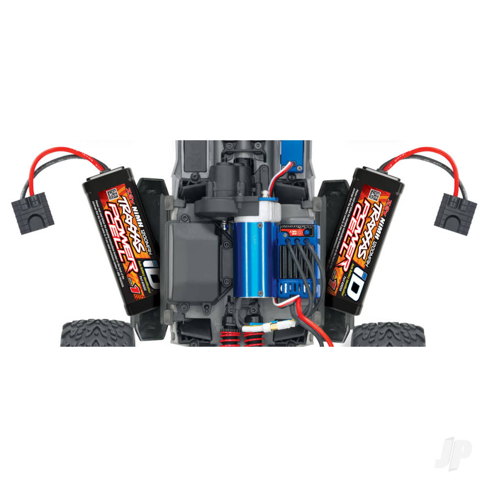 Traxxas E-Revo VXL 1:16 4X4 RTR Brushless Electric Racing Monster Truck (+ - TRX71076-8-BLUEX 20