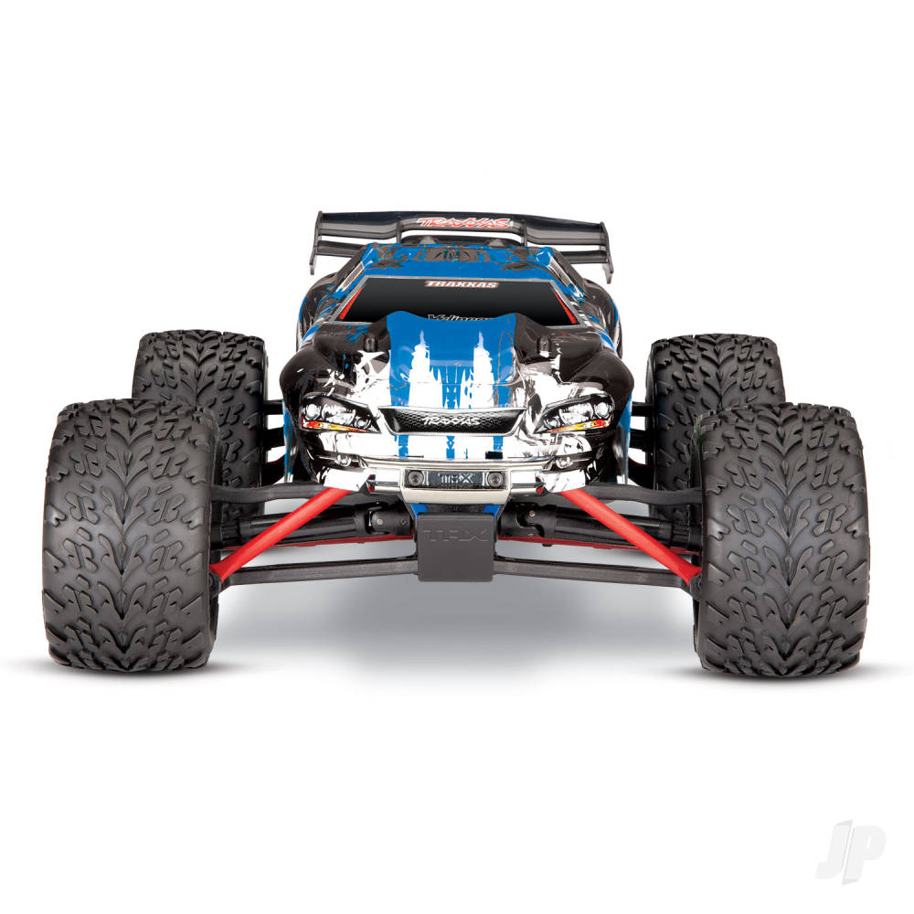 Traxxas E-Revo VXL 1:16 4X4 RTR Brushless Electric Racing Monster Truck (+ - TRX71076-8-BLUEX Main