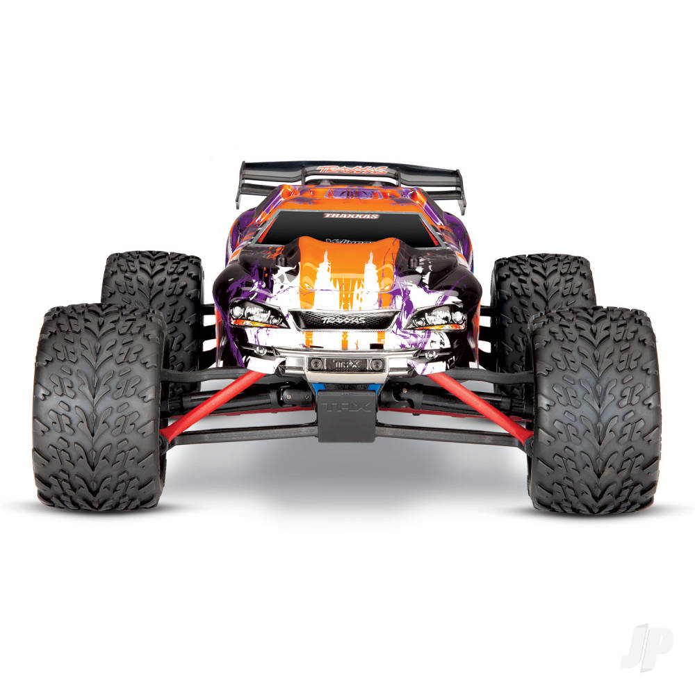 Traxxas E-Revo VXL 1:16 4X4 RTR Brushless Electric Racing Monster Truck (+ - TRX71076-8-PRPL Main