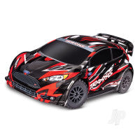 Traxxas Fiesta ST 1:10 AWD RTR Rally Car, Red (+ TQ 2-ch, BL-2S Motor & ES - TRX74154-4-RED Main