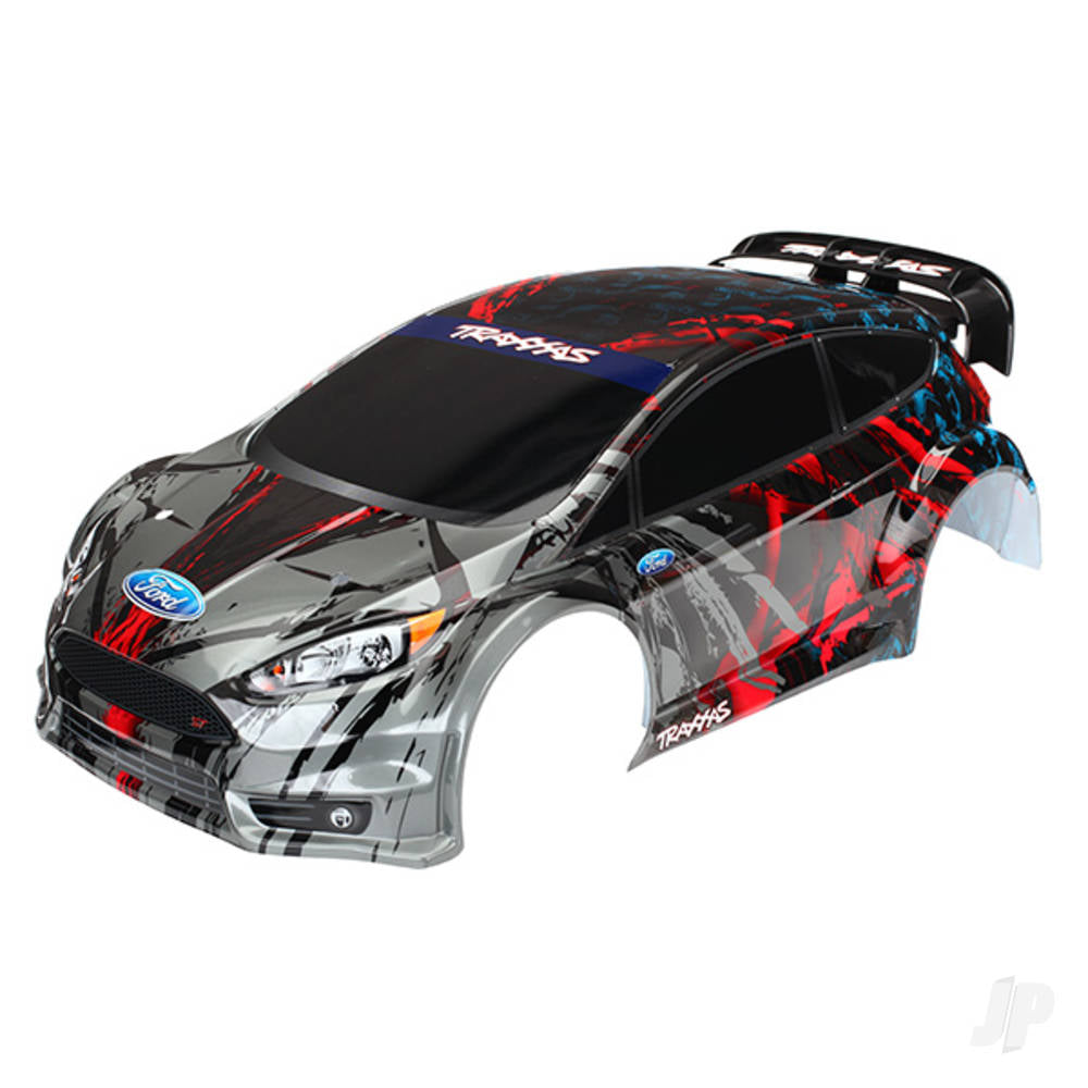 Traxxas Body, Ford Fiesta ST Rally (painted, decals applied) TRX7416