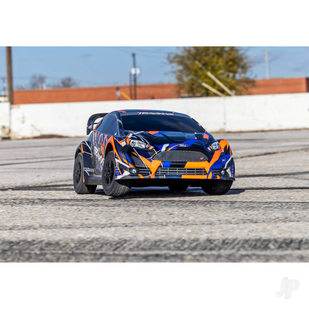 Traxxas Ford Fiesta ST Rally VXL, 1/10 scale AWD rally car, Ready-To-Race, - TRX74276-4-ORNG 3