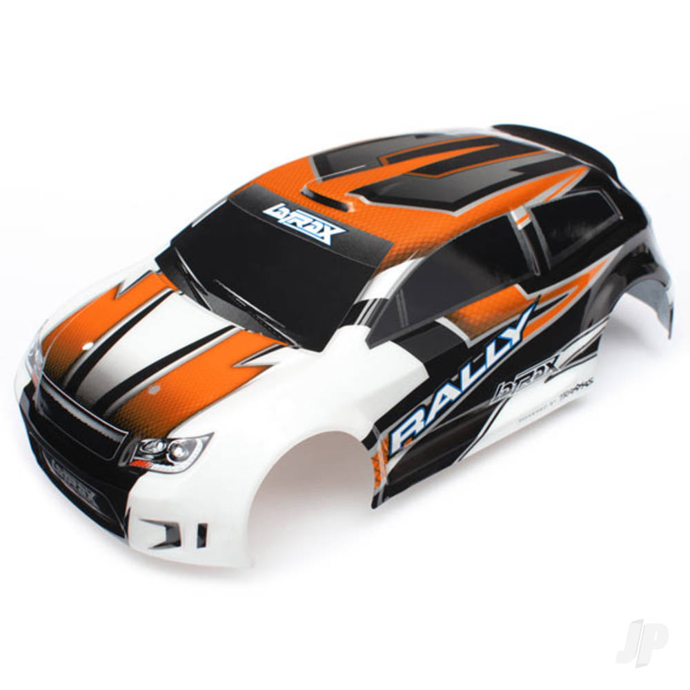 Traxxas Body, LaTrax 1:18 Rally, orange (painted) / decals TRX7517