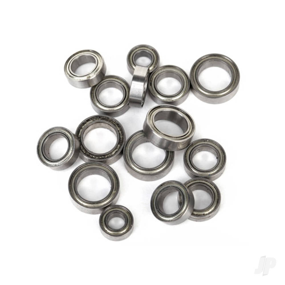 Traxxas Bearings: 4x8mm (2 pcs), 6x10mm (8 pcs), 8x12mm (5 pcs) TRX7541X