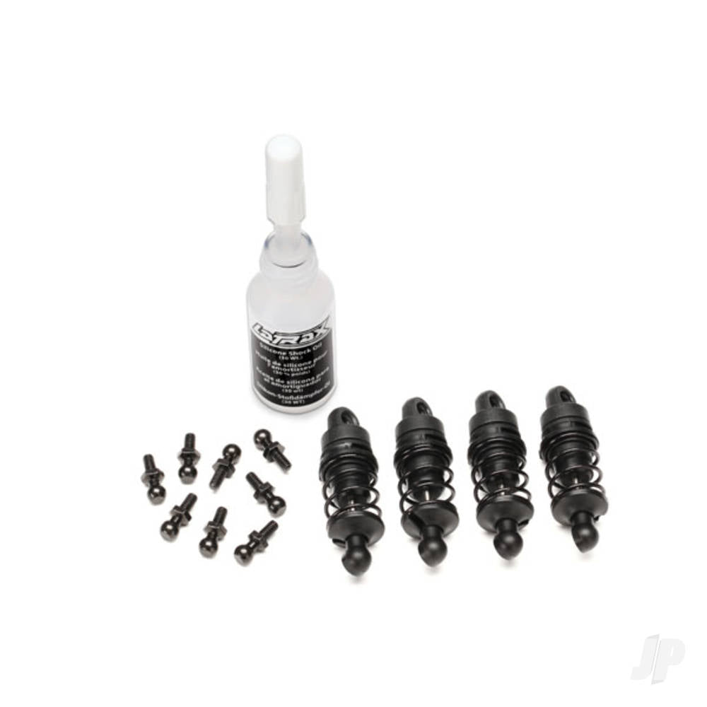 Traxxas Shocks, oil-filled (assembled with springs) (4 pcs) TRX7561