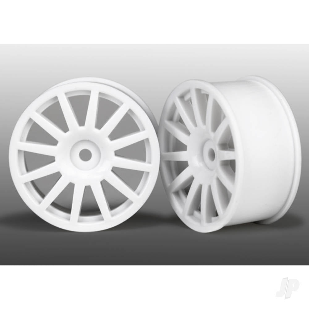 Traxxas Wheels, 12-Spoke (White) (2 pcs) TRX7571