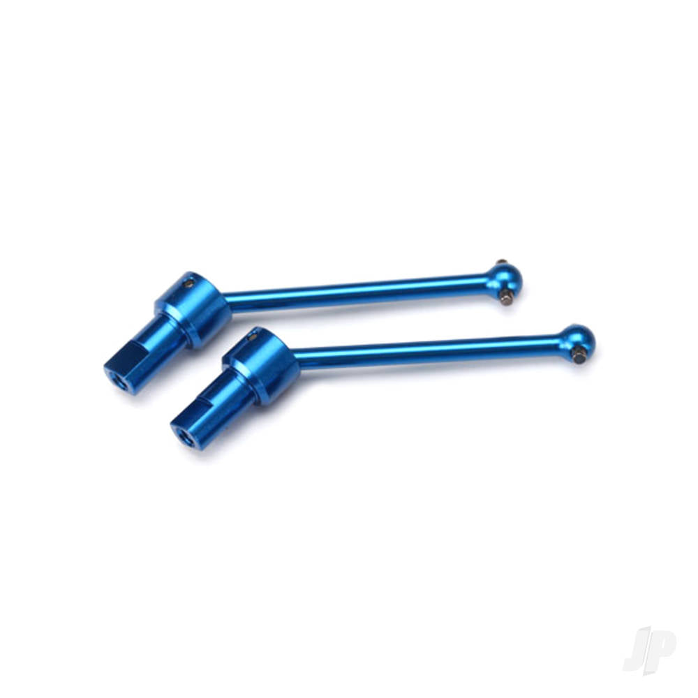 Traxxas Driveshaft assembly, Front & Rear, 6061-T6 aluminium (Blue-anodised) (2 pcs) TRX7650R