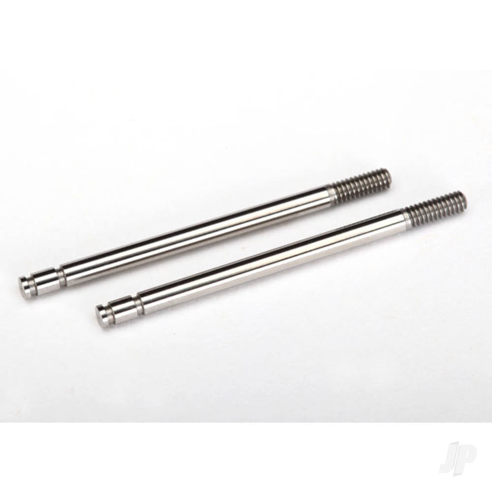 Traxxas Shock shafts, Steel, chrome finish (2 pcs) TRX7663