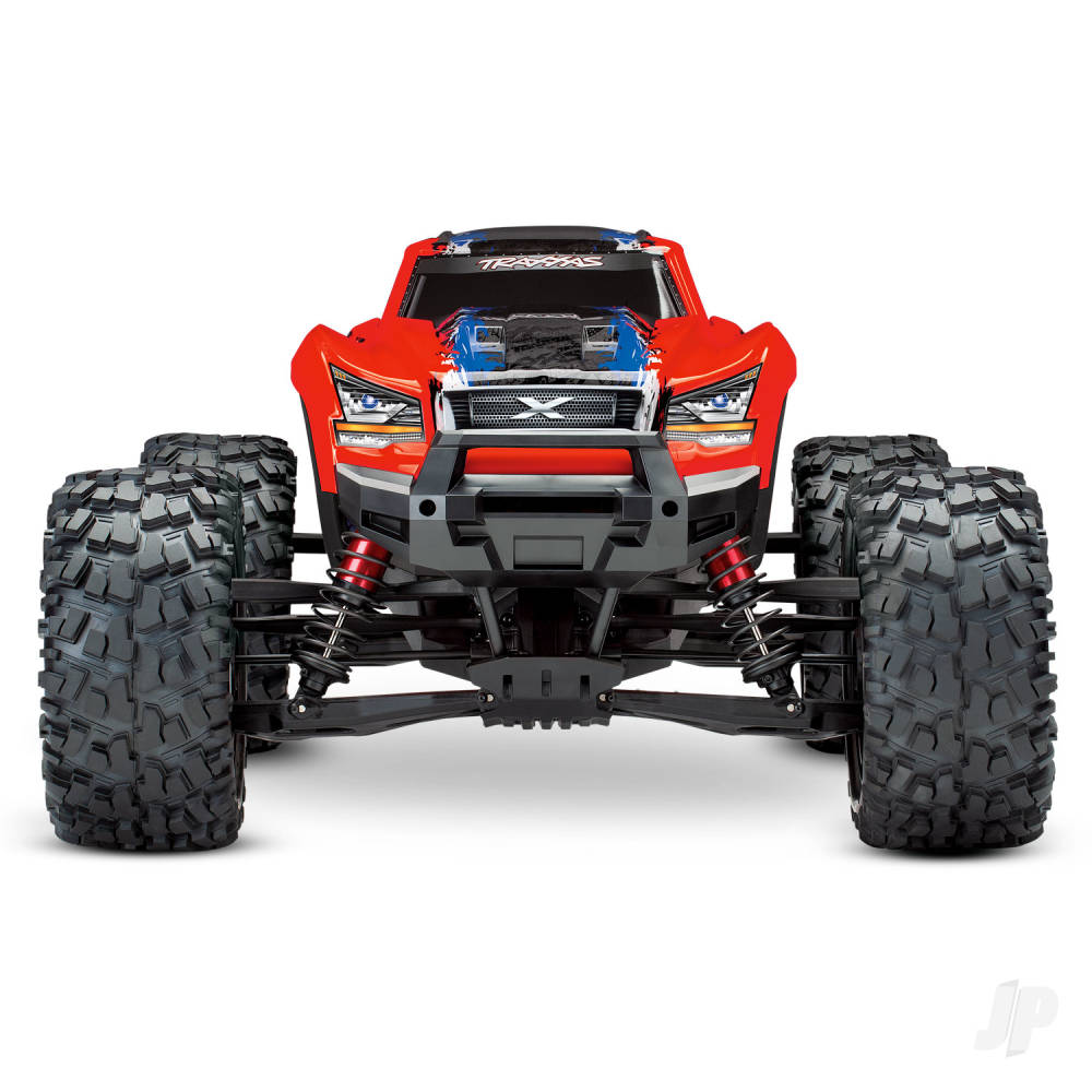 Traxxas X-Maxx 1:6 8S 4WD Electric Monster Truck, RedX (+ TQi 2-ch, VXL-8s - TRX77086-4-REDX 2