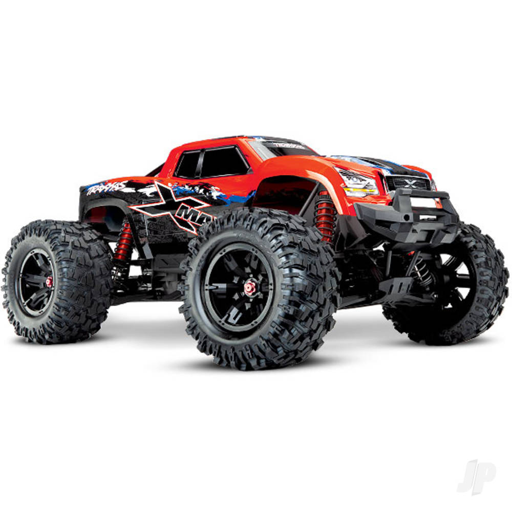 Traxxas X-Maxx 1:6 8S 4WD Electric Monster Truck, RedX (+ TQi 2-ch, VXL-8s - TRX77086-4-REDX Main