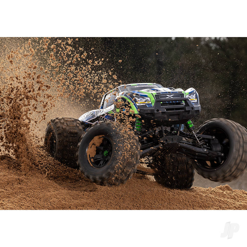 Traxxas X-Maxx Belted 1:6 8S 4WD Electric Monster Truck, Green (TRX77096-4-GRN)