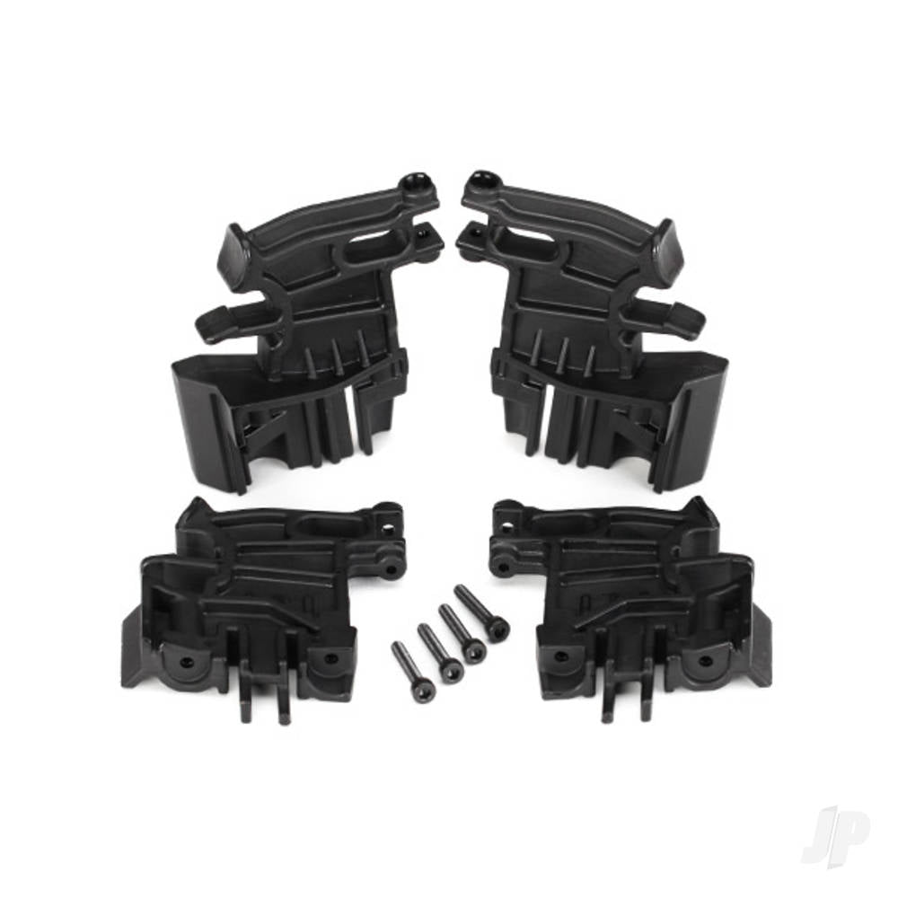 Traxxas Battery hold-down mounts, left (2 pcs) / right (2 pcs) / 3x18mm CS (4 pcs) TRX7718