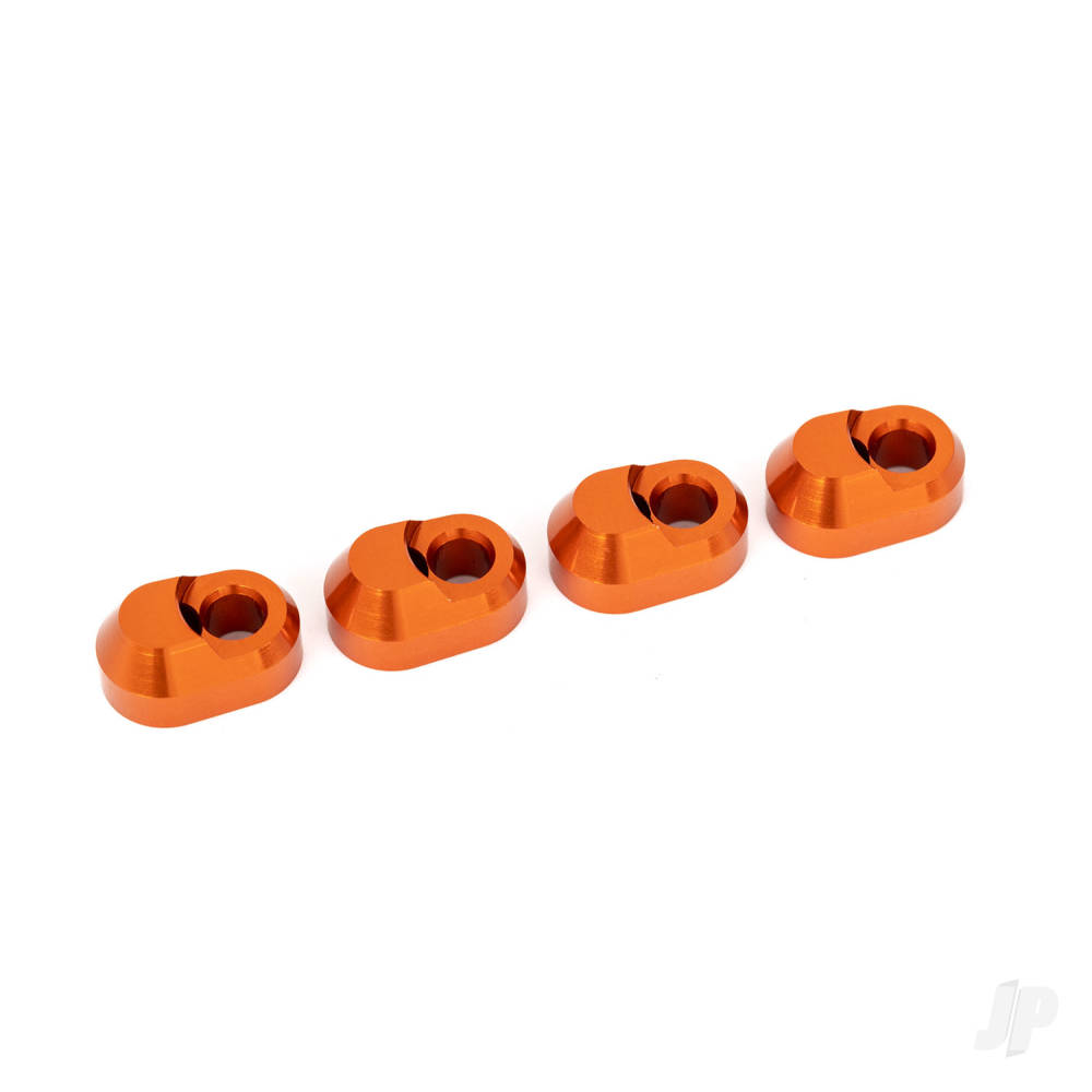 Traxxas Suspension pin retainer, 6061-T6 aluminium (orange-anodised) (4) TRX7743-ORNG