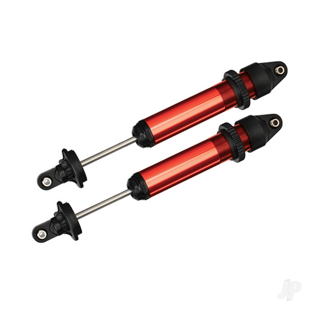 Traxxas Shocks, GTX, aluminium (Red-anodised) (fully assembled with out springs) (2 pcs) TRX7761R