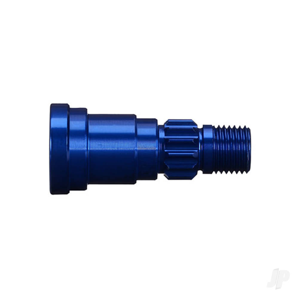 Traxxas Stub axle, aluminium (Blue-anodised) (1pc) (use only with #7750X driveshaft) TRX7768