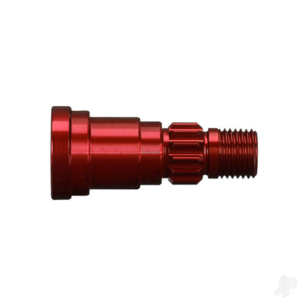 Traxxas Stub axle, aluminium (Red-anodised) (1pc) (use only with #7750X driveshaft) TRX7768R