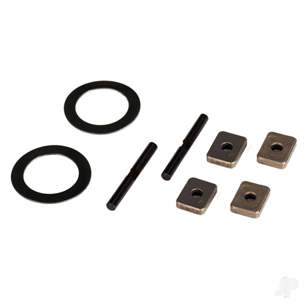 Traxxas Spider gear shaft (2 pcs) / spacers (4 pcs) / 16x23.5x.5mm TW (2 pcs) TRX7783