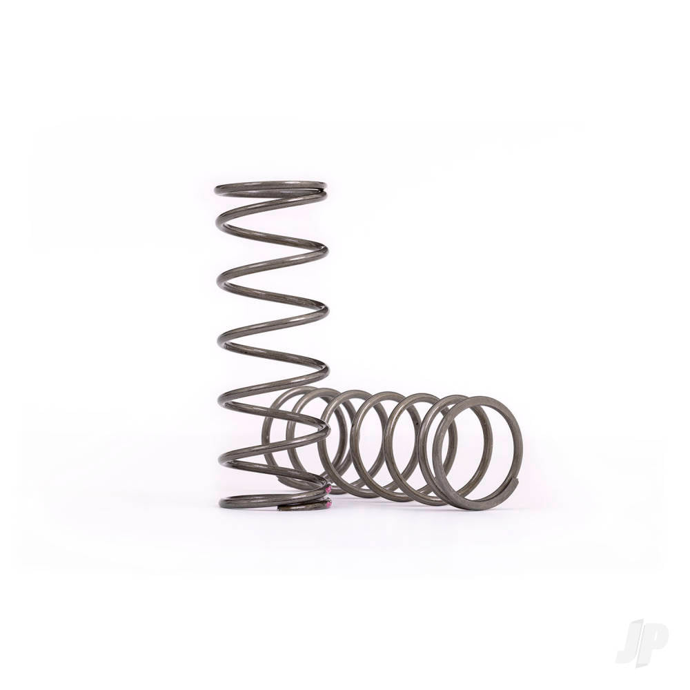 Traxxas Springs, shock, medium (natural finish) (GTX) (4.101 rate, pink stripe) (2) TRX7842