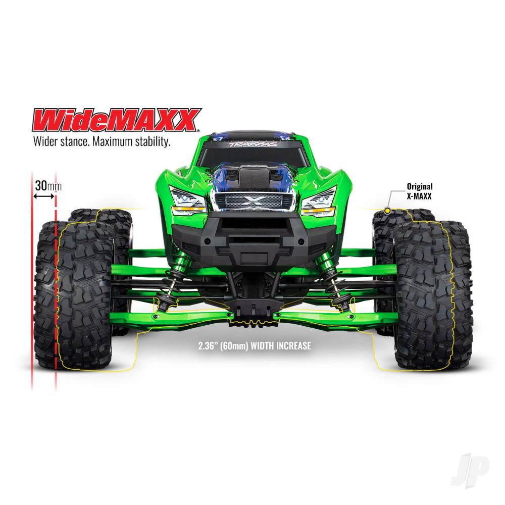 Traxxas Suspension kit, X-Maxx WideMaxx, black (includes front & rear susp - TRX7895 2