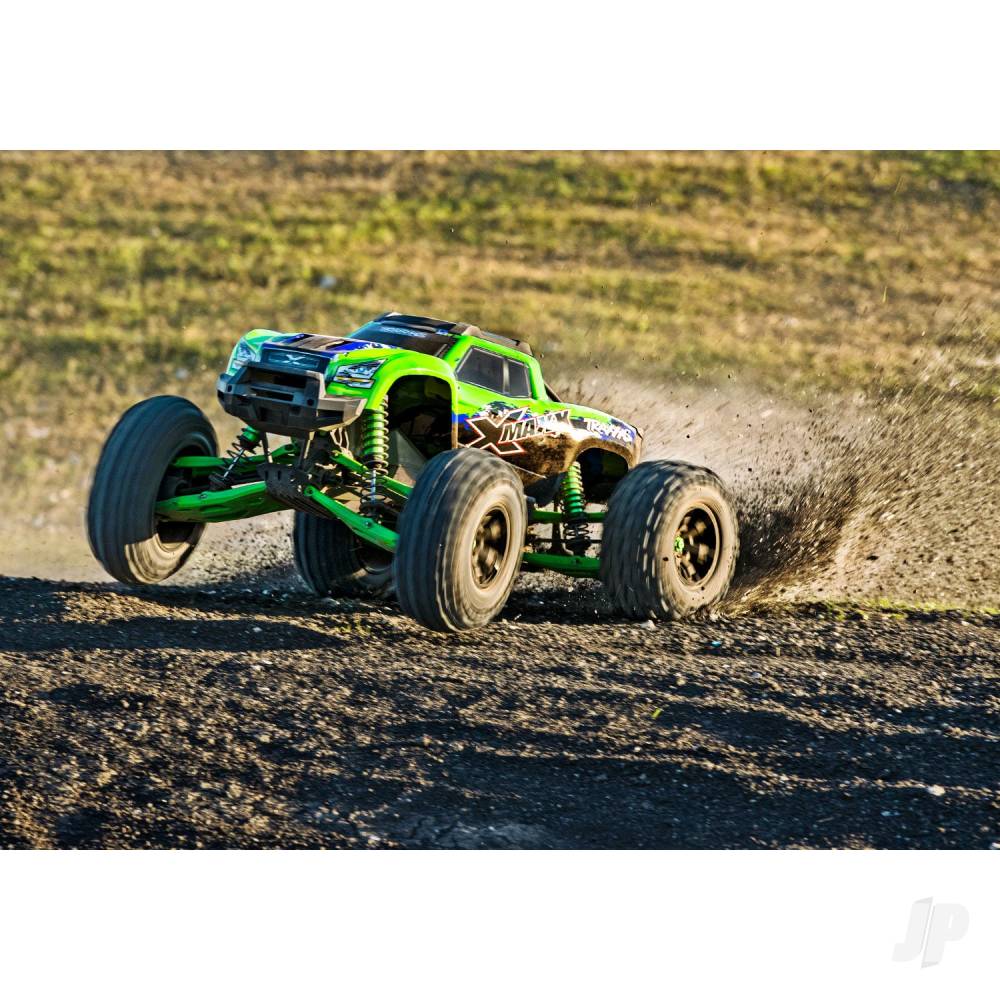 Traxxas Suspension kit, X-Maxx WideMaxx, green (includes front & rear susp - TRX7895G 10