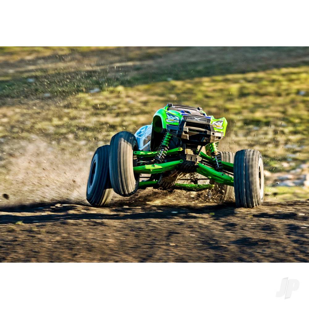 Traxxas Suspension kit, X-Maxx WideMaxx, green (includes front & rear susp - TRX7895G 11