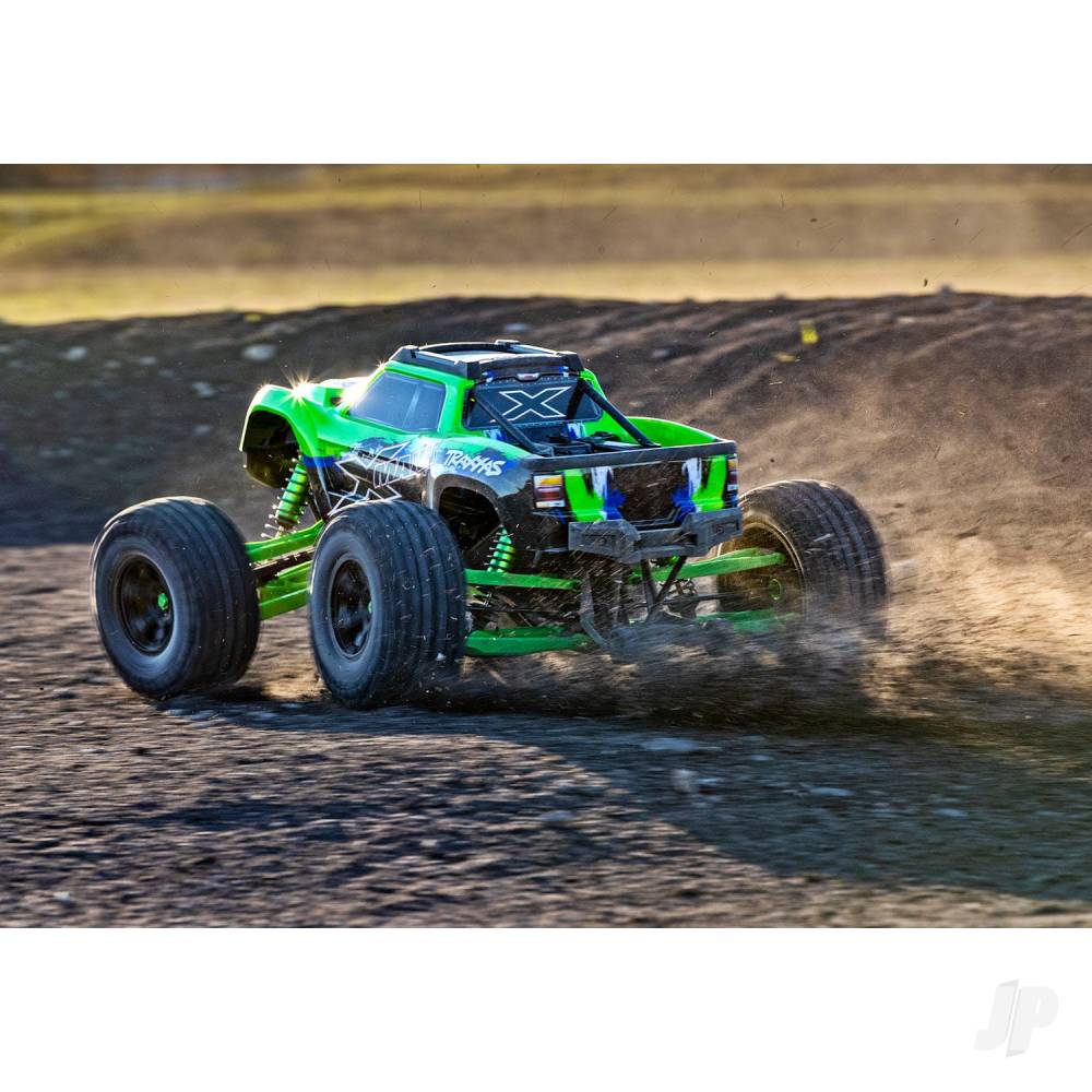 Traxxas Suspension kit, X-Maxx WideMaxx, green (includes front & rear susp - TRX7895G 8