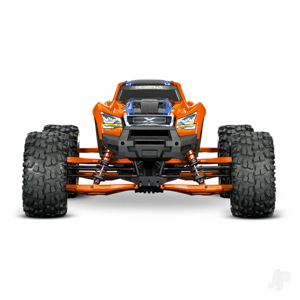 Traxxas Suspension kit, X-Maxx WideMaxx, orange (includes front & rear sus - TRX7895T 6