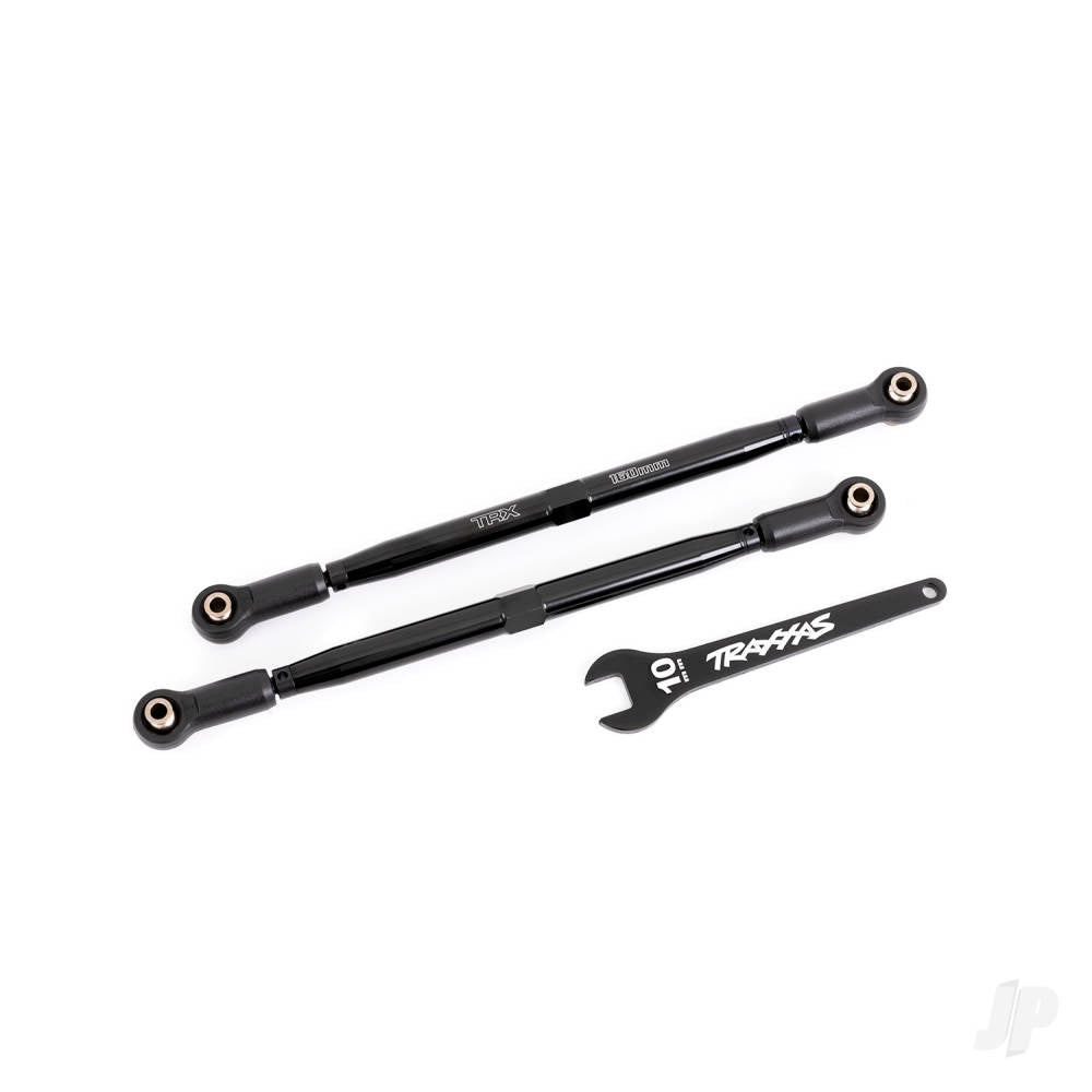 Traxxas Toe links, front (Tubes black-anodised, 6061-T6 aluminium) (2) (for use with #7895 X-Maxx WideMaxx suspension kit) TRX7897A