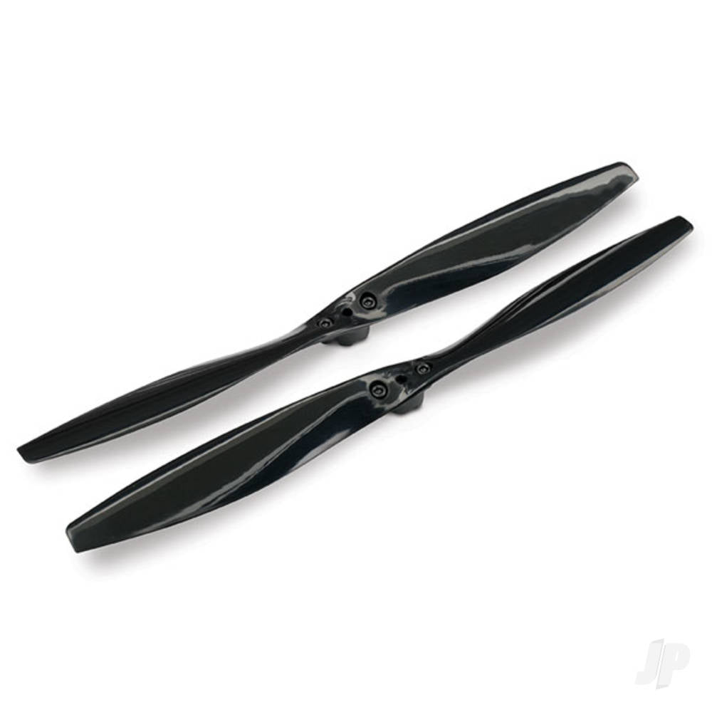 Traxxas Rotor blade Set, black (2 pcs) ( with screws) TRX7926